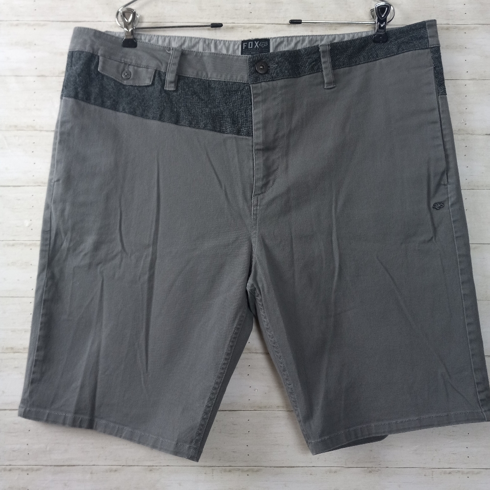 FOX Racing Heritage Forged Gray Shorts Size 38